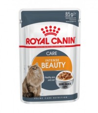 Royal Canin Intense Beauty консервы для кошек для здоровья кожи и шерсти в соусе 85 гр. 